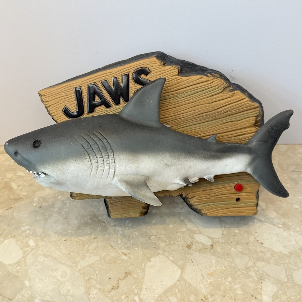 Gemmy JAWS Singing Fish Great White Shark Big Mouth Billy Bass -Working